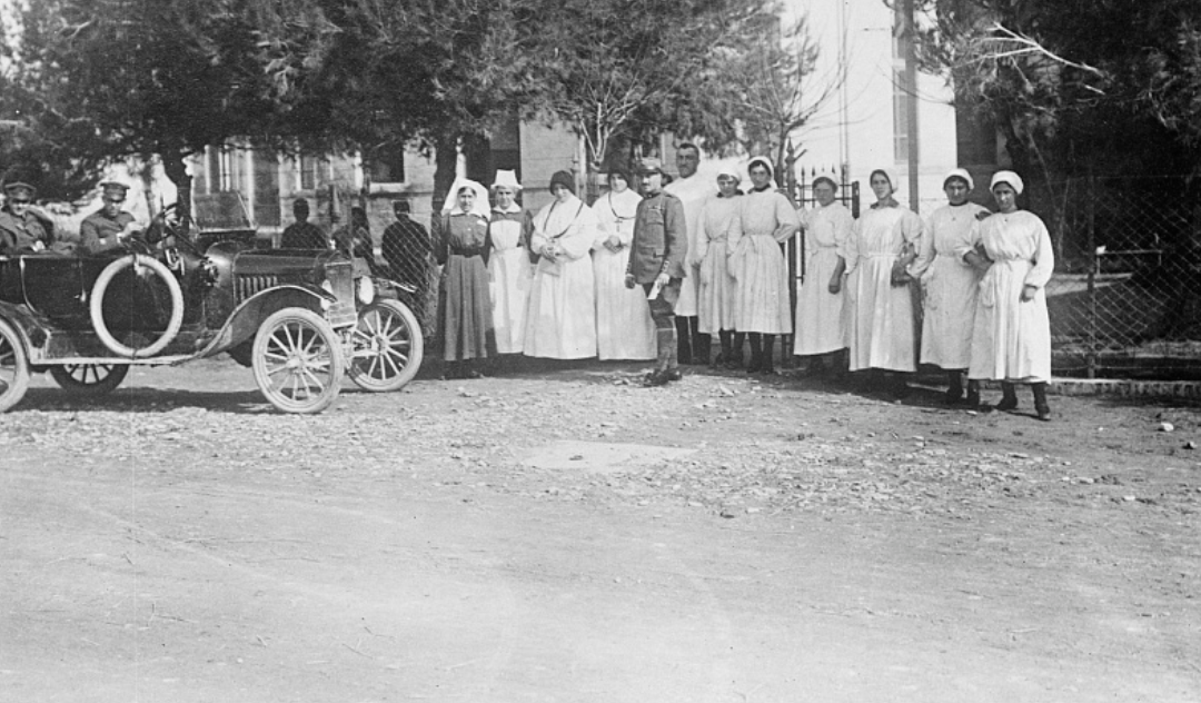 La Croce Rossa Americana a Rimini nel 1918